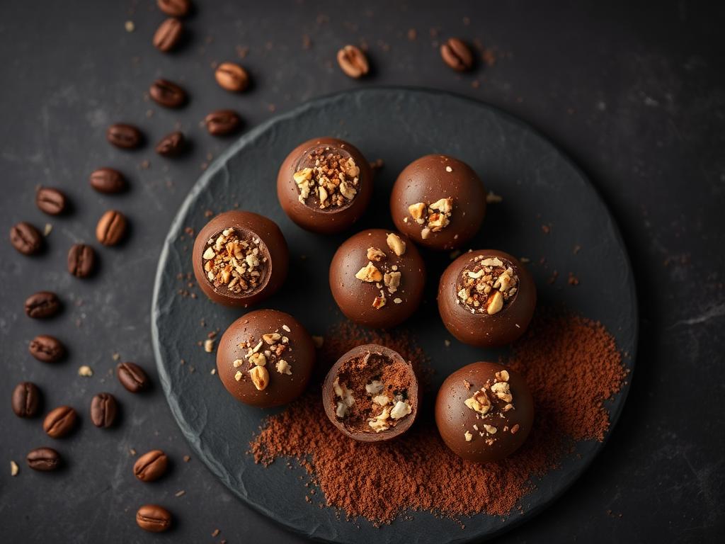 Chocolate Core Java Energy Bites